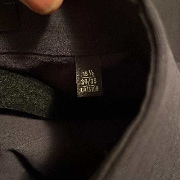 Calvin Klein Dark Purple Dress Shirt (15.5 & 34/35) - Picture 4 of 5